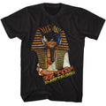 Black ZZ Top t-shirt featuring a Sleeping Bag design