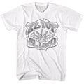 White ZZ Top t-shirt featuring a El Loco design
