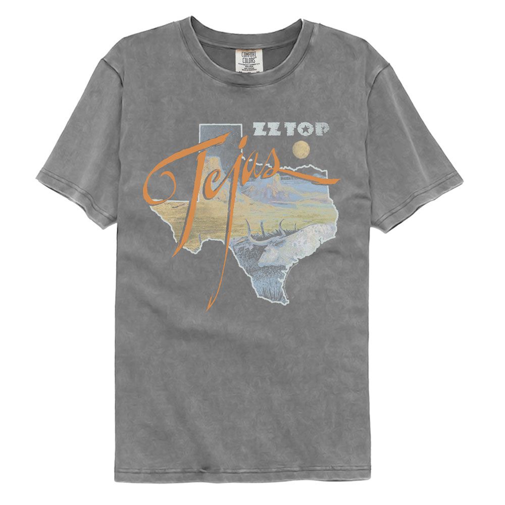 ZZ Top Comfort Colors T-Shirt - Tejas