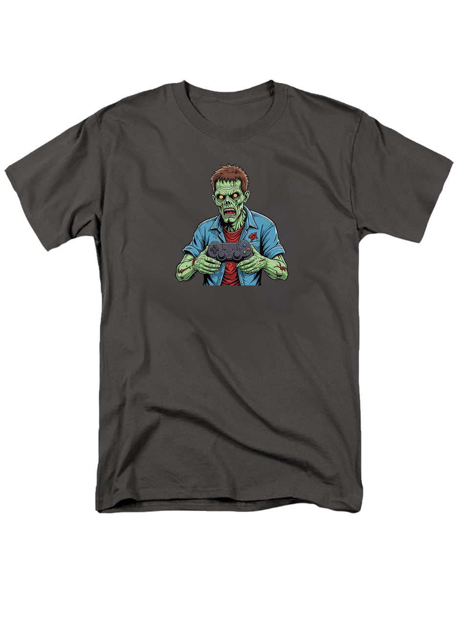 Charcoal Zombie Gamer T-Shirt