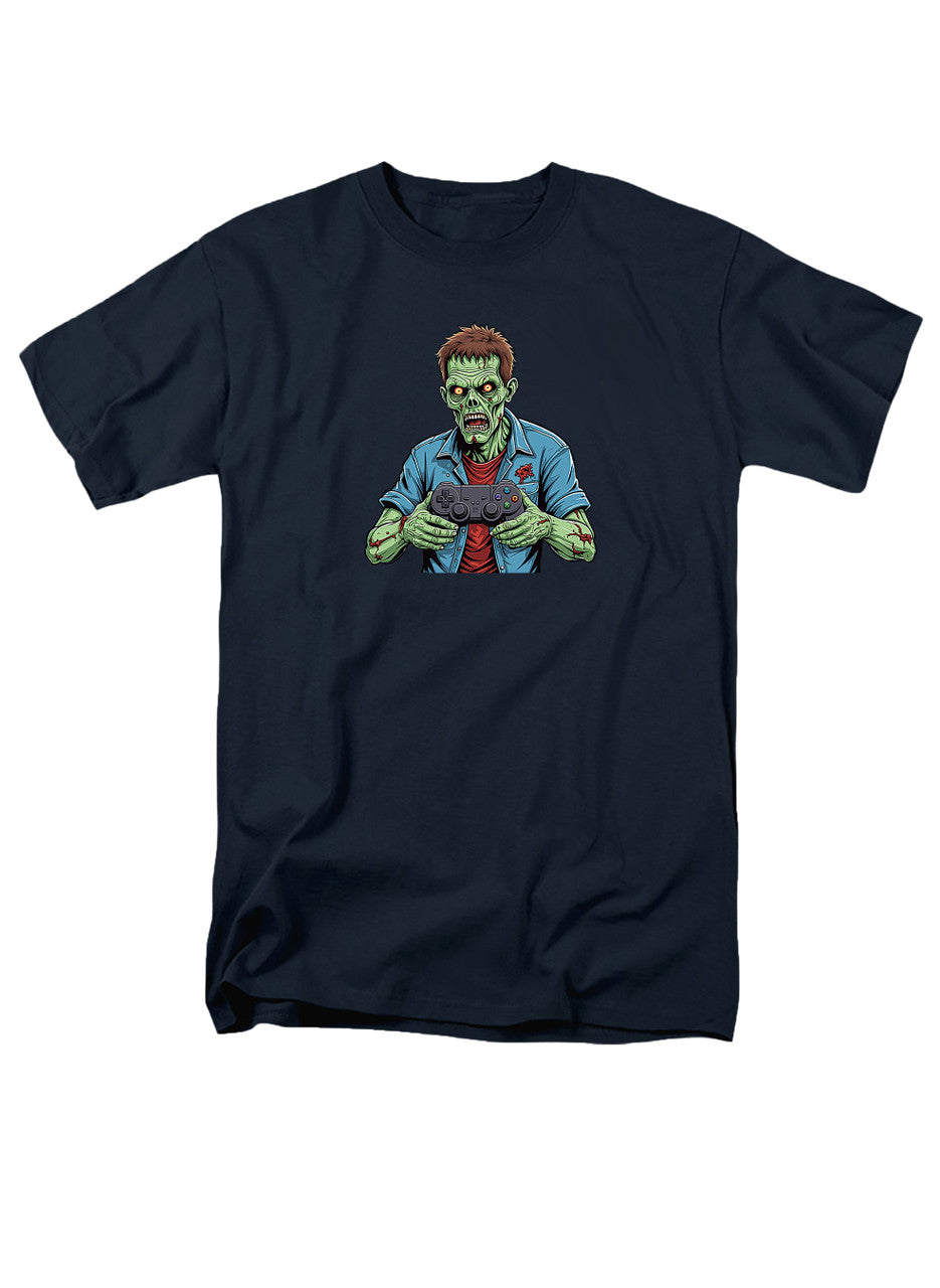 Navy Zombie Gamer T-Shirt