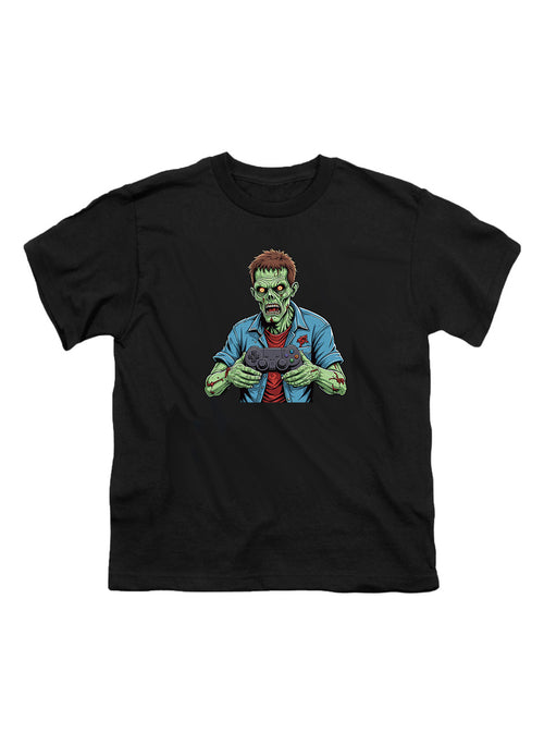 Black Zombie Gamer Youth/Toddler T-Shirt