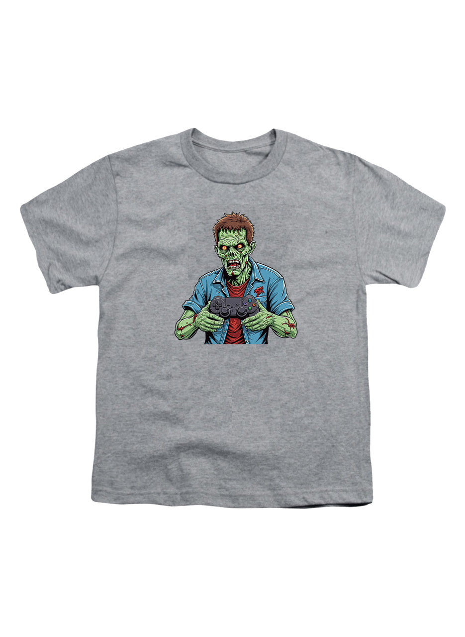Gray Zombie Gamer Youth/Toddler T-Shirt