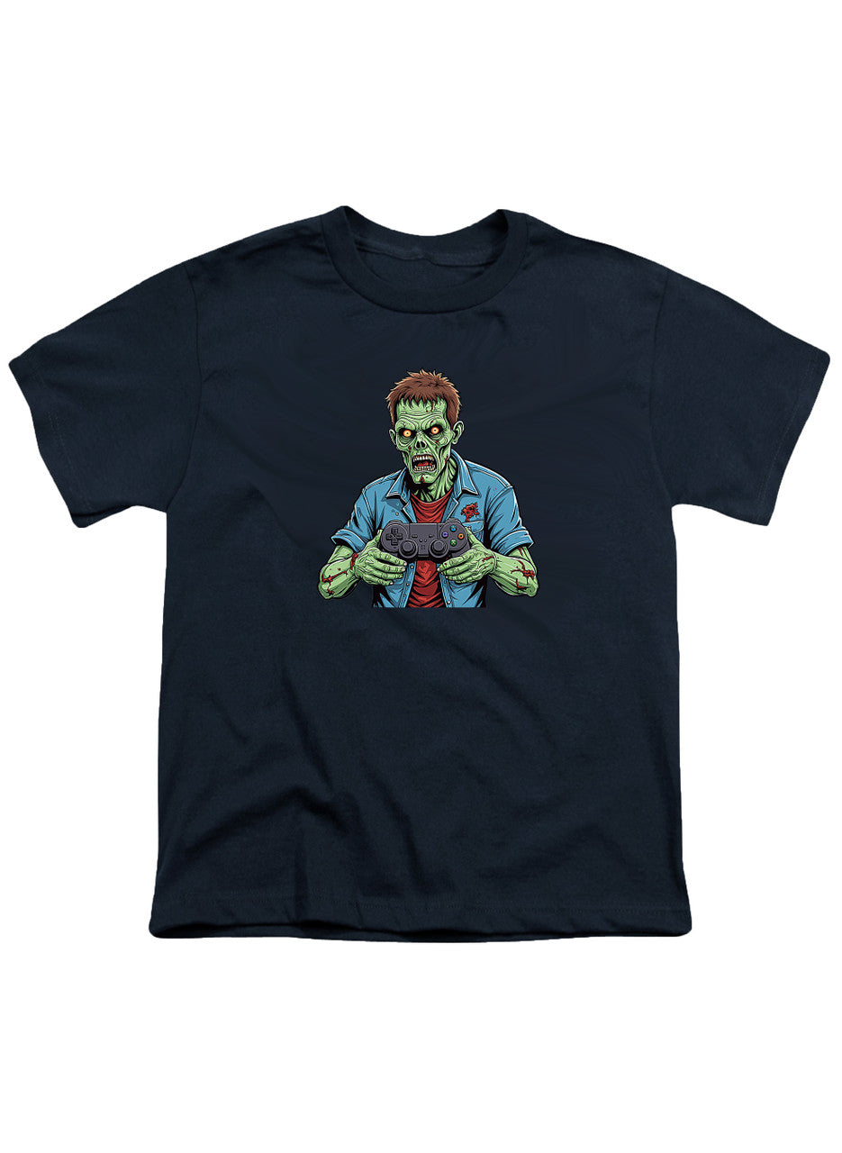Navy Zombie Gamer Youth/Toddler T-Shirt