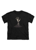 Black Zombie Hand Reaching Out Youth/Toddler T-Shirt