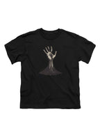 Black Zombie Hand Reaching Out Youth/Toddler T-Shirt