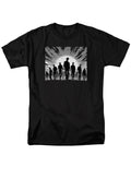 Black Zombie Horde Silhouette T-Shirt