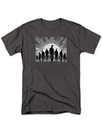 Charcoal Zombie Horde Silhouette T-Shirt