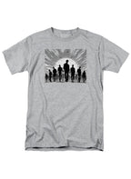 Gray Zombie Horde Silhouette T-Shirt