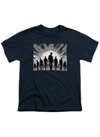 Navy Zombie Horde Silhouette Youth/Toddler T-Shirt