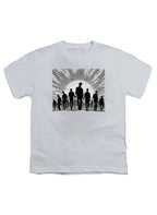 White Zombie Horde Silhouette Youth/Toddler T-Shirt
