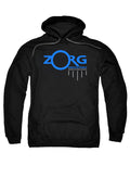 Black Zorg Company Logo Hoodie