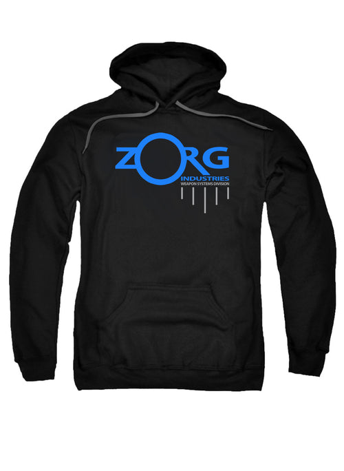 Black Zorg Company Logo Hoodie