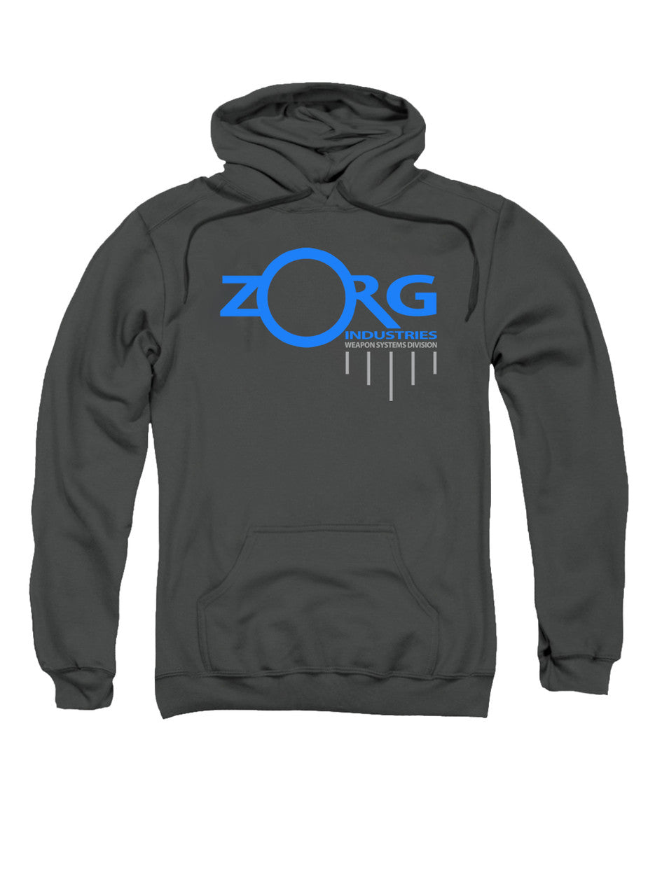 Charcoal Zorg Company Logo Hoodie