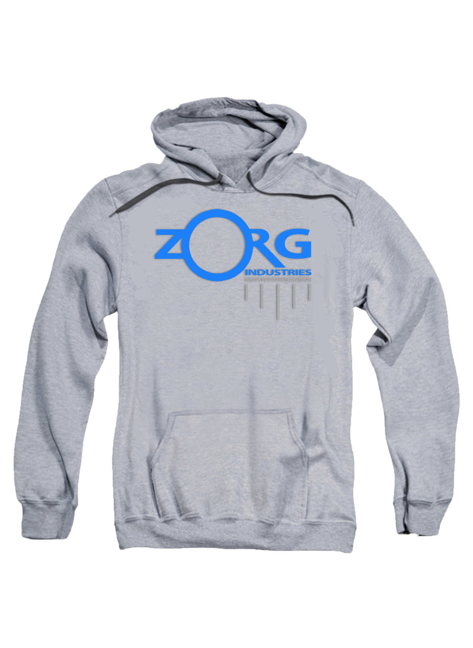Gray Zorg Company Logo Hoodie