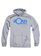 Gray Zorg Company Logo Hoodie