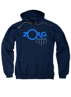 Navy Zorg Company Logo Hoodie