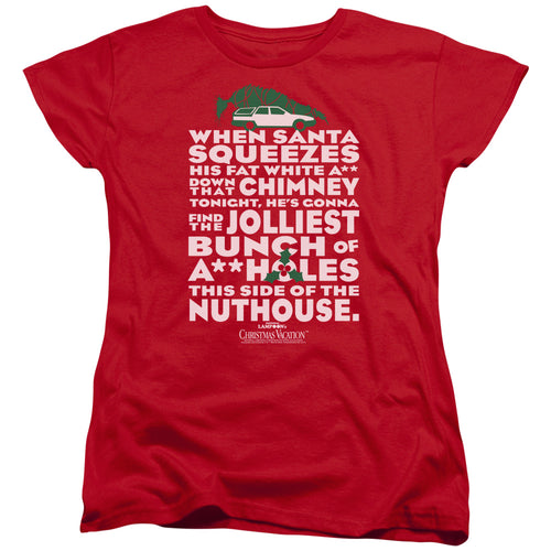 Christmas Vacation Jolliest Bunch Womens T-Shirt