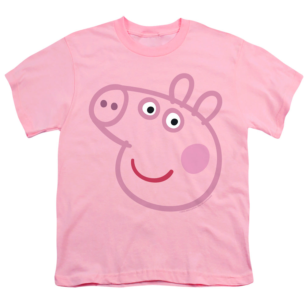 Pink Out Peppa Pig Face Youth/Toddler T-Shirt