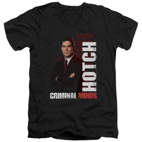 Criminal Minds Hotch V-Neck T-Shirt