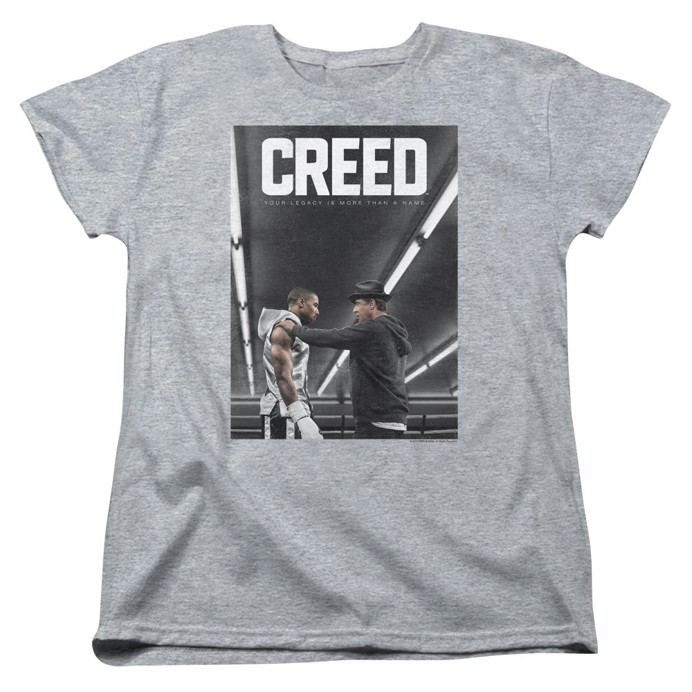 Creed Poster Womens T-Shirt
