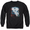 Superman Real Heroes Never Die Crewneck Sweatshirt