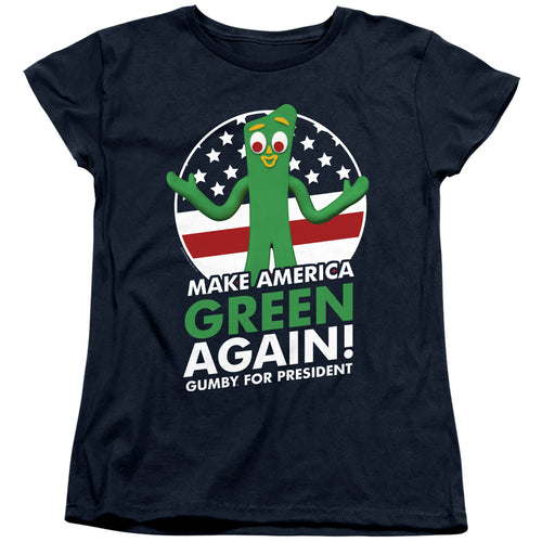 Gumby For President Womens T-Shirt