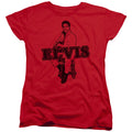 Elvis Presley Jamming Womens T-Shirt
