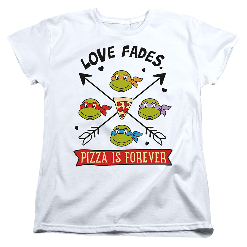 Teenage Mutant Ninja Turtles Pizza Is Forever Womens T-Shirt