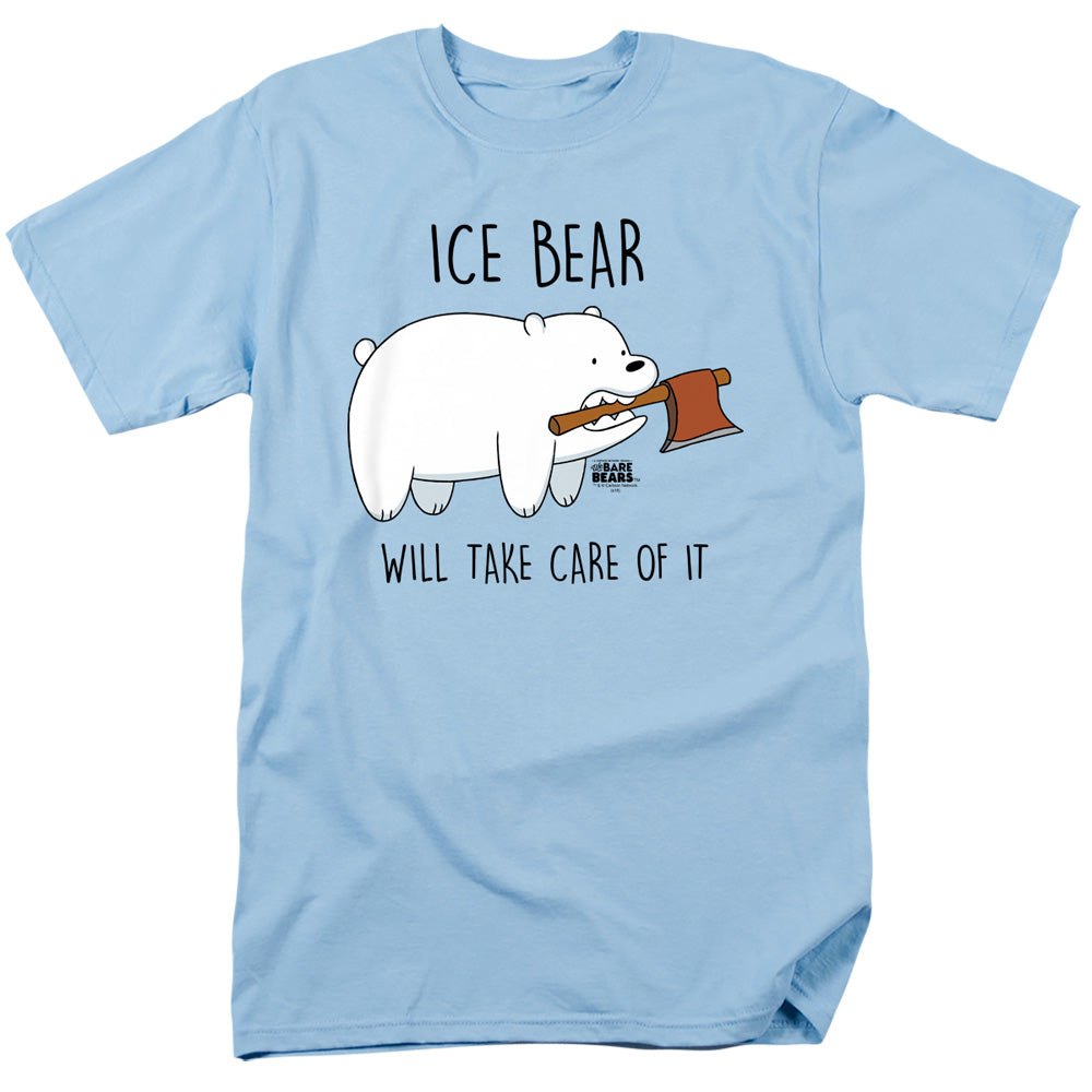We Bare Bears Ice Bear Will Take Care of It T-Shirt
