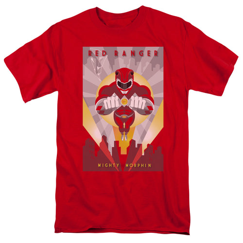 Mighty Morphin Power Rangers Red Deco T-Shirt