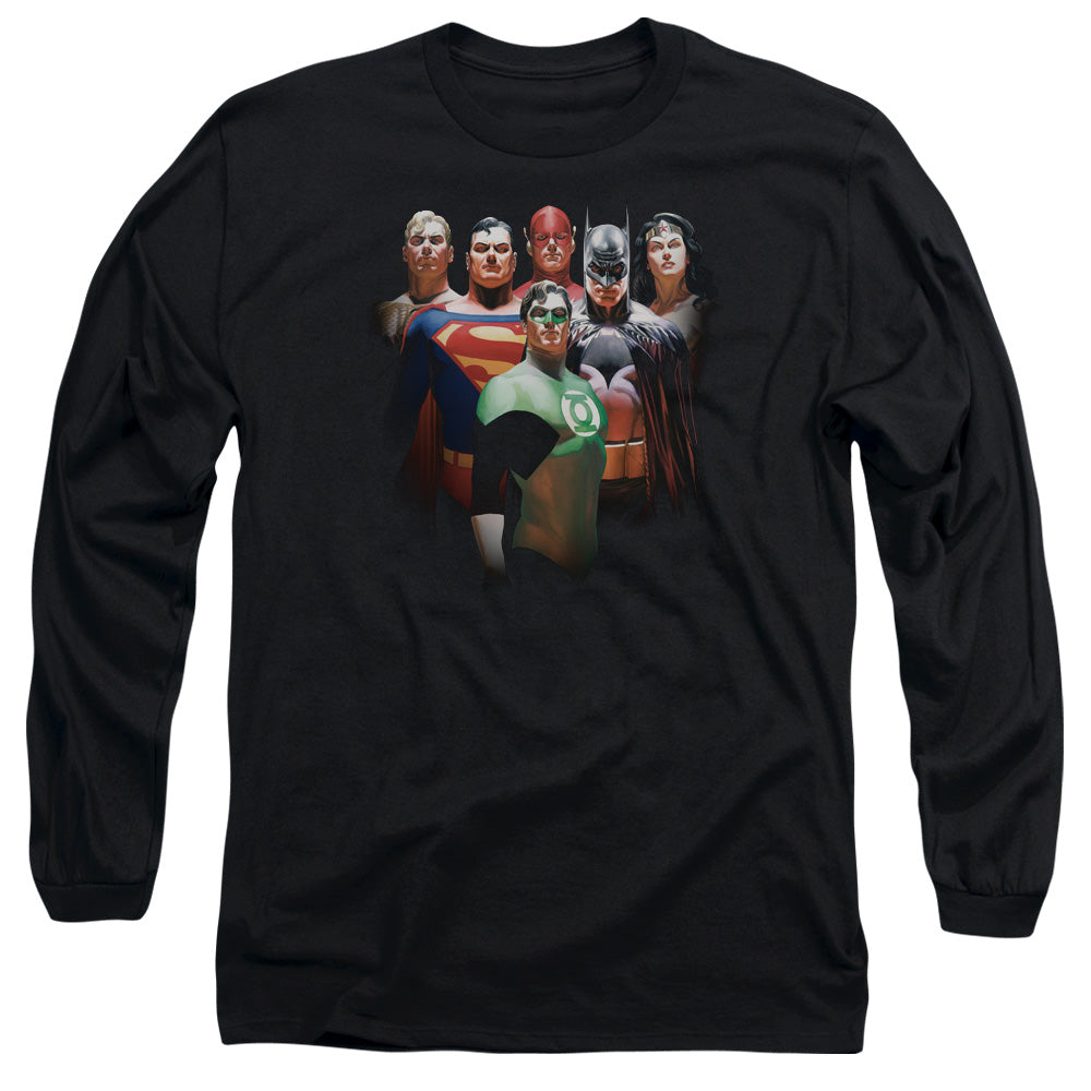 Justice League Roll Call Long Sleeve T-Shirt