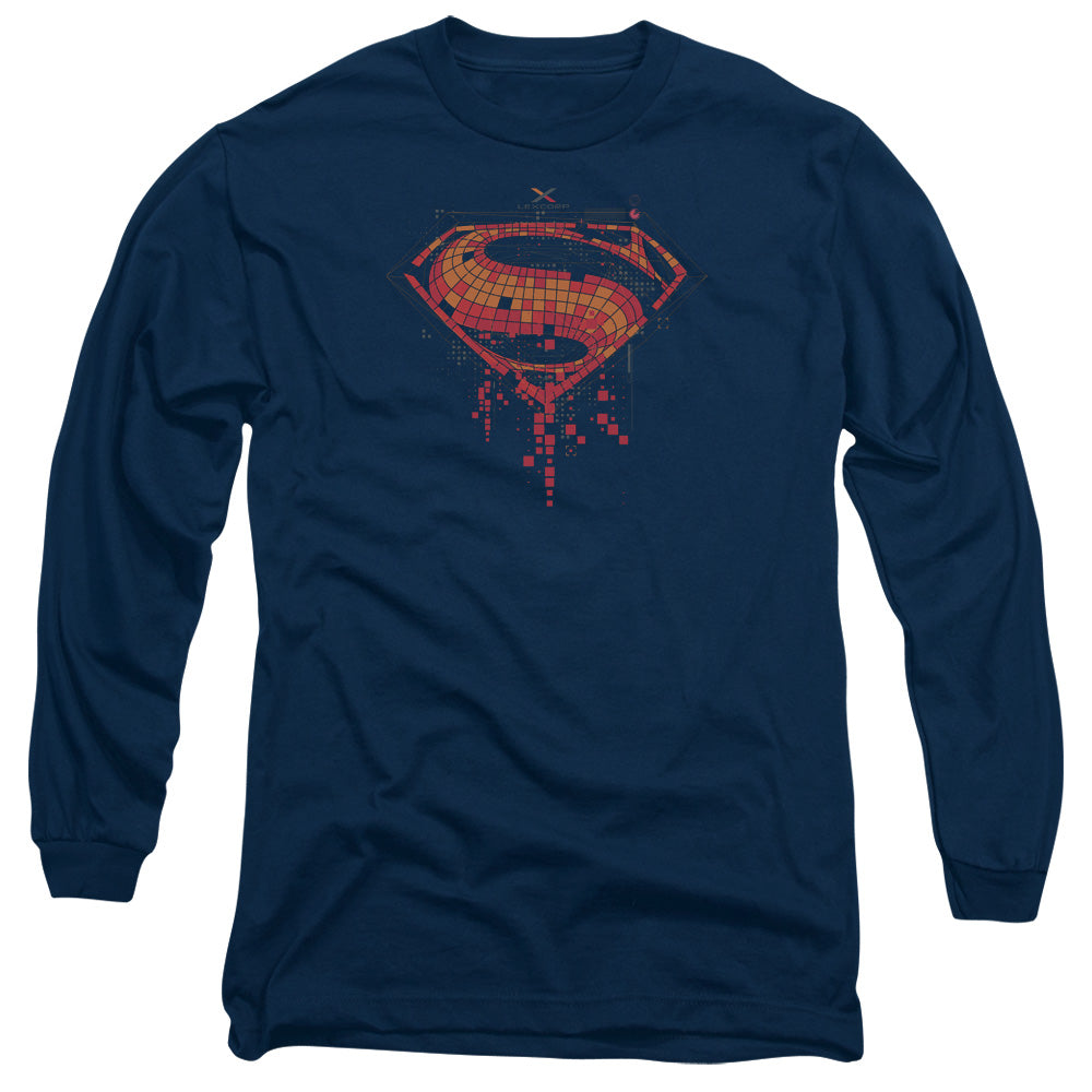 Batman v Superman Tech Super Logo Long Sleeve T-Shirt