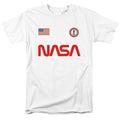 NASA Worm Logo and Flag T-Shirt