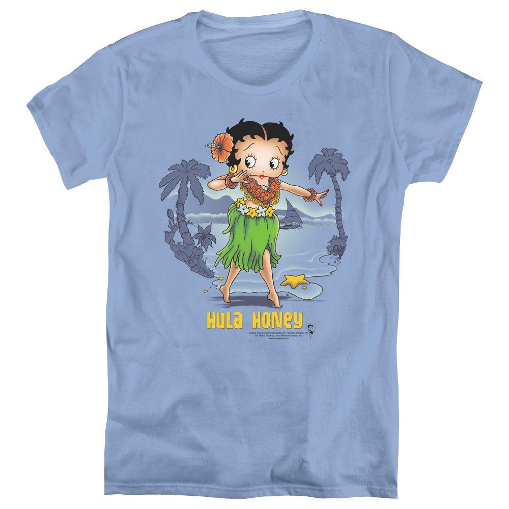 Betty Boop Hula Honey Womens T-Shirt