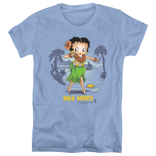 Betty Boop Hula Honey Womens T-Shirt