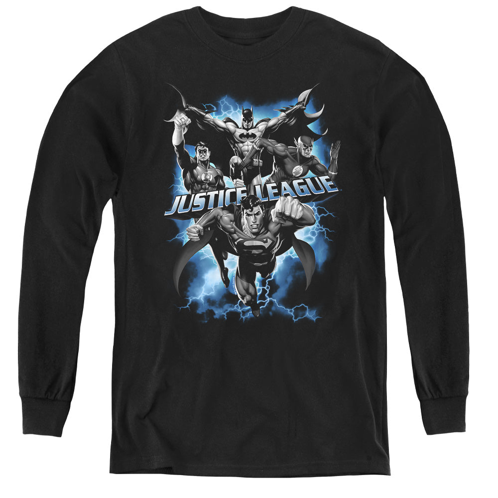 Justice League Justice Storm Youth Long Sleeve T-Shirt