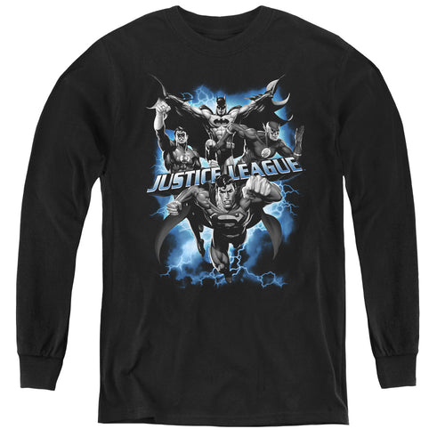 Justice League Justice Storm Youth Long Sleeve T-Shirt