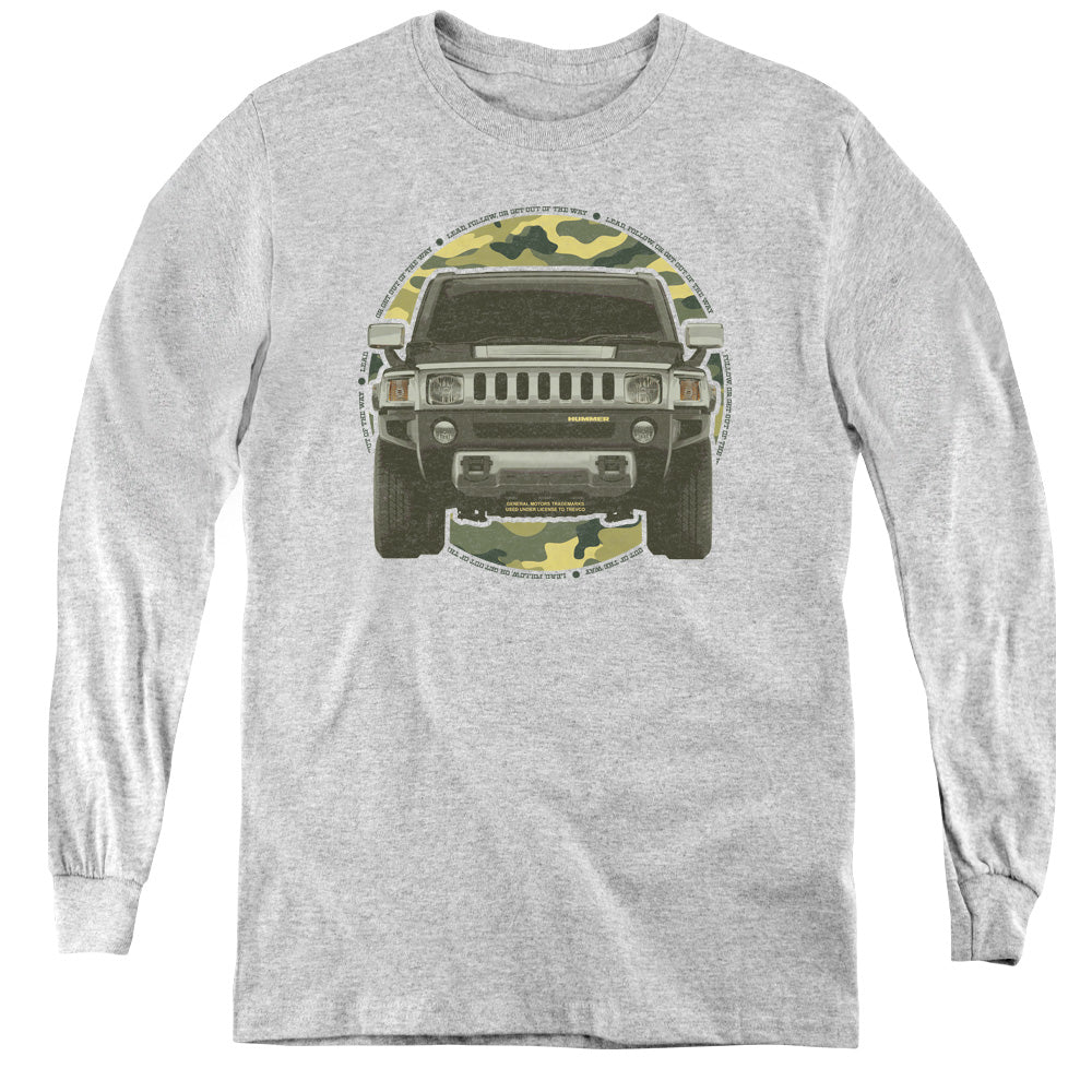 Hummer Lead Or Follow Youth Long Sleeve T-Shirt