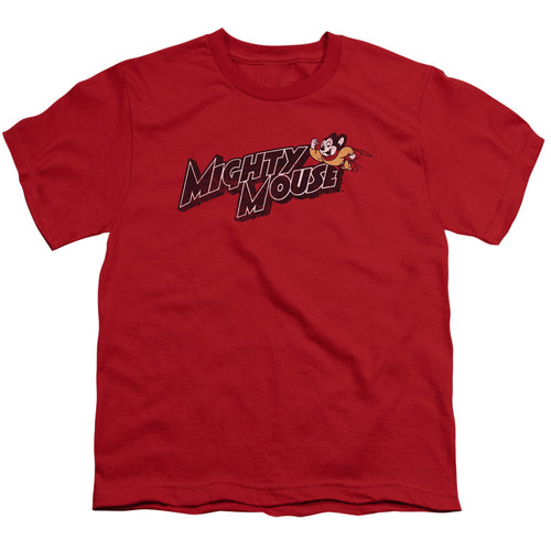 Mighty Mouse Might Logo Youth/Toddler T-Shirt