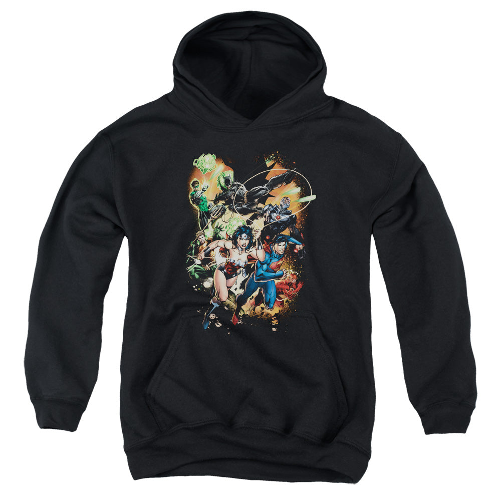 Justice League Battle Ready Youth Hoodie