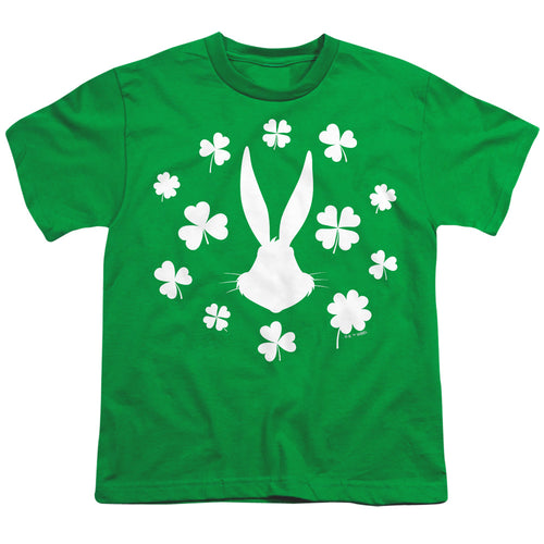 Looney Tunes Bugs Bunny St. Patrick'S Clover Silhouette Youth/Toddler T-Shirt
