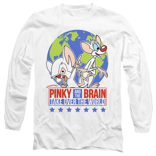 Pinky and the Brain Campaign Long Sleeve T-Shirt