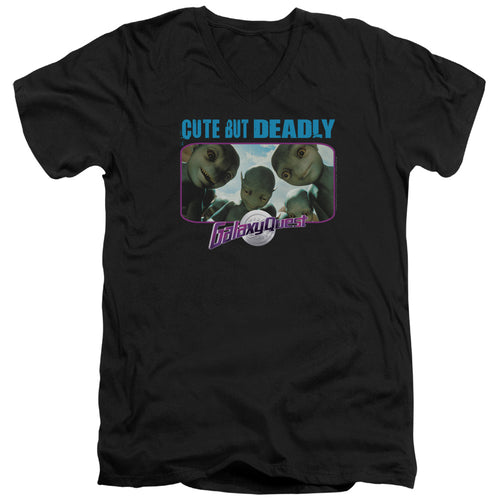 Galaxy Quest Cute But Deadly V-Neck T-Shirt