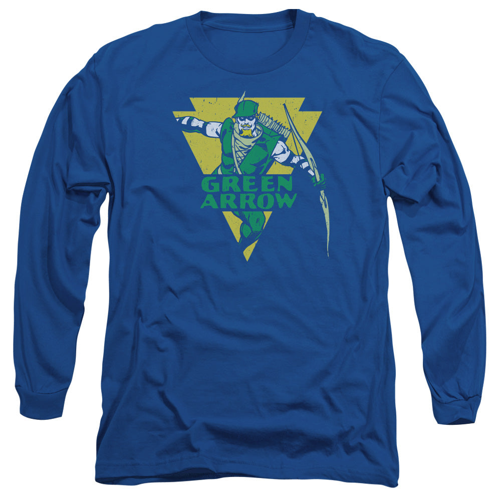 DC Comics Distressed Arrow Long Sleeve T-Shirt