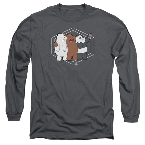 We Bare Bears Selfie Long Sleeve T-Shirt