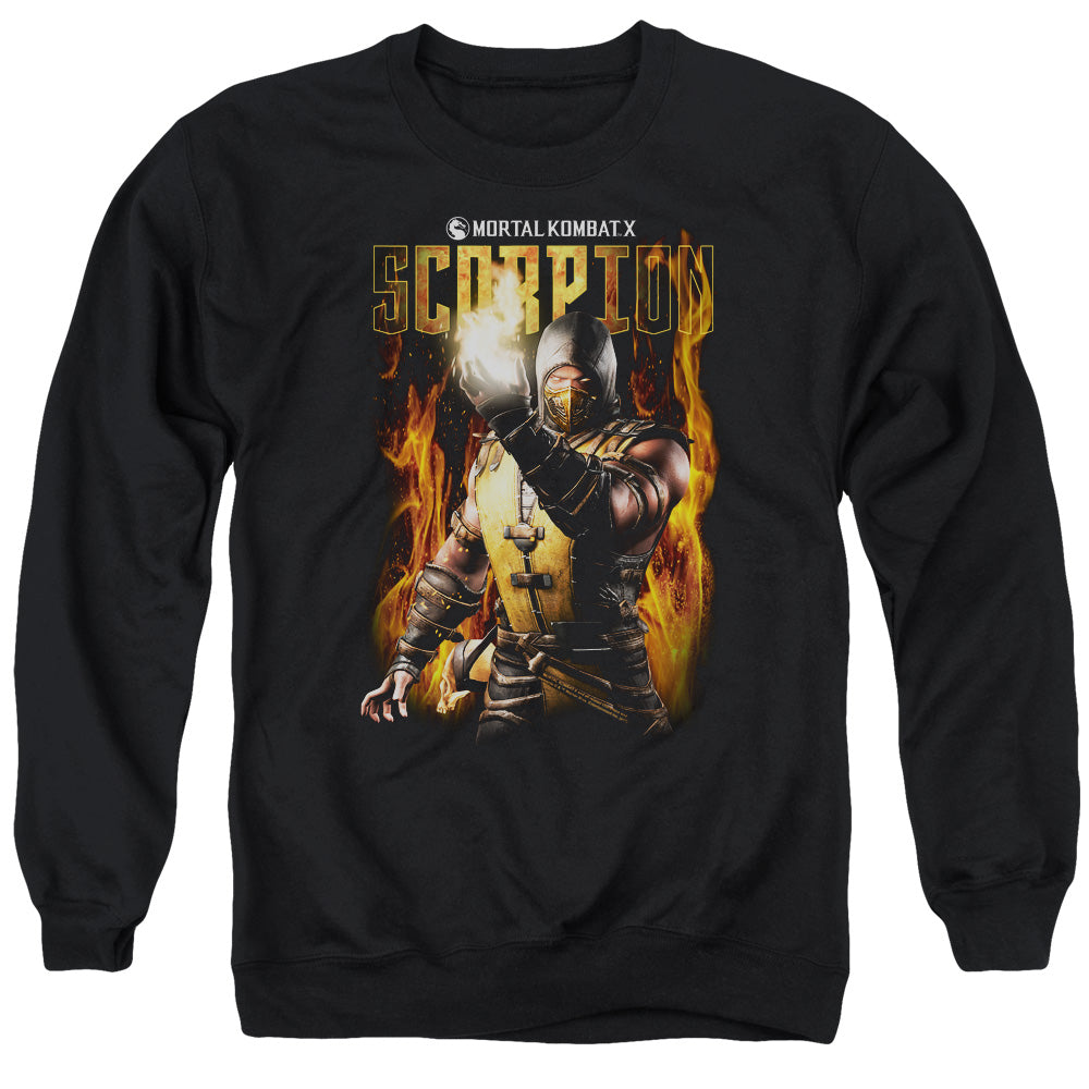 Mortal Kombat 9 Scorpion Crewneck Sweatshirt