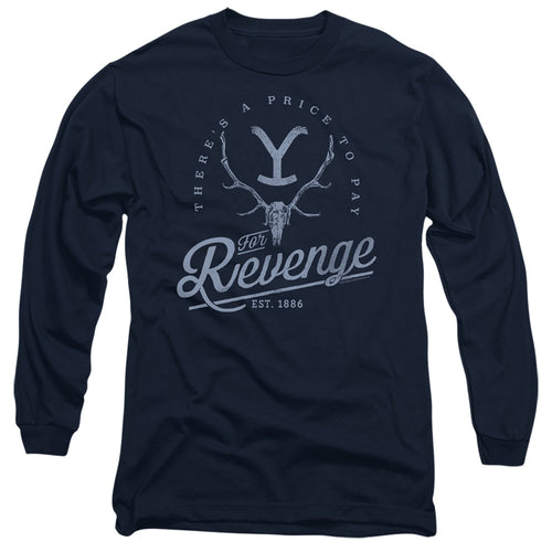 Yellowstone Price to Pay for Revenge Antlers Long Sleeve T-Shirt