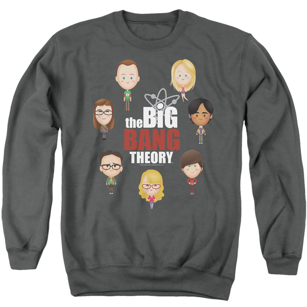 Big Bang Theory Emojis Crewneck Sweatshirt