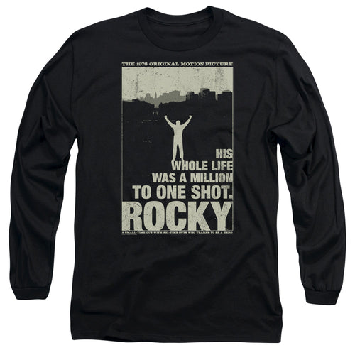 Rocky Silhouette Long Sleeve T-Shirt